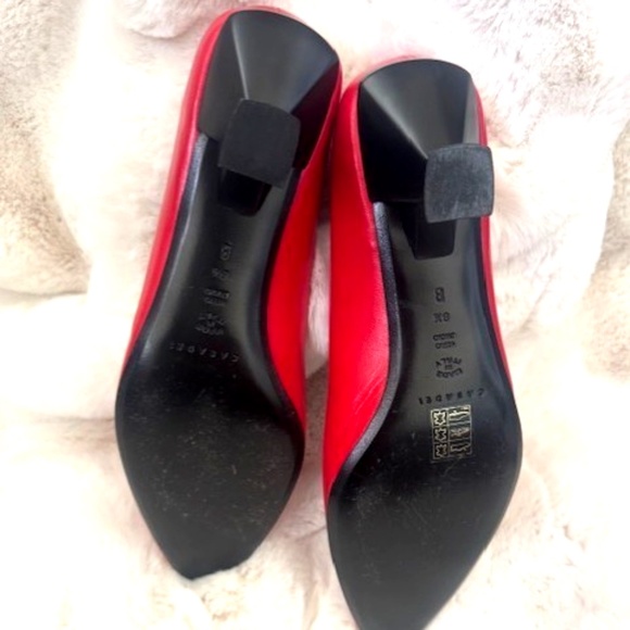 Red CASADEI Kitten Heels 8.5 [VINTAGE - NWT BARELY WORN] - Picture 4 of 7